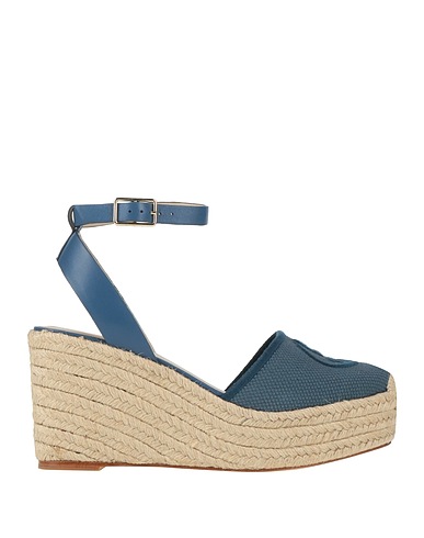 GIORGIO ARMANI Espadrilles Leather, Textile fibres