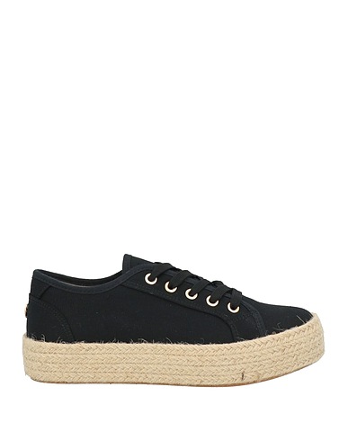 CAFèNOIR Espadrilles Black Textile fibres