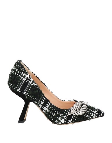 NICHOLAS KIRKWOOD Pump Dark green Textile fibers