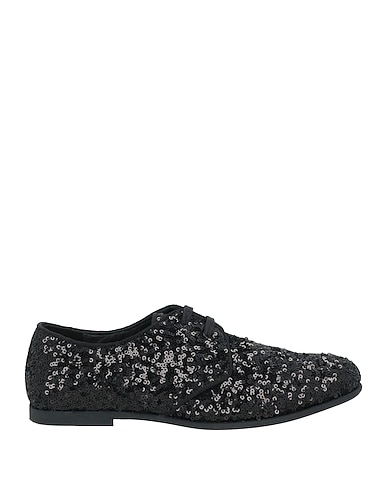 DOLCE&GABBANA Formal shoes Black Textile fibres