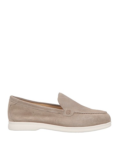DOUCAL'S Loafers Grey Leather