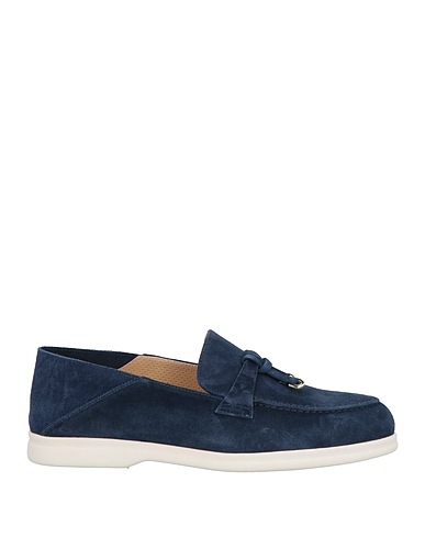 DOUCAL'S Loafers Navy Leather