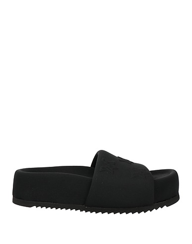 VIC MATIĒ Sandals Black Textile fibres