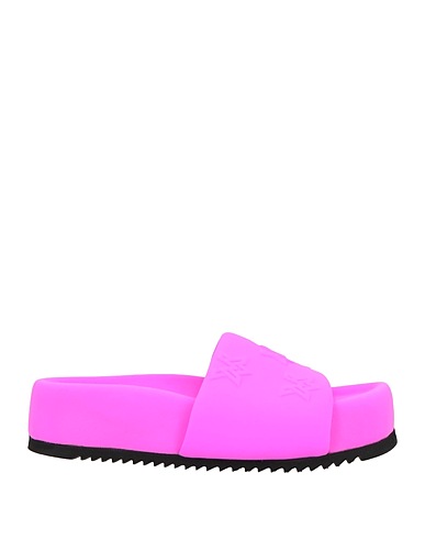 VIC MATIĒ Sandals Fuchsia Textile fibers