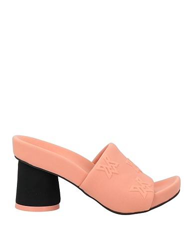 VIC MATIĒ Sandals Salmon pink Textile fibers