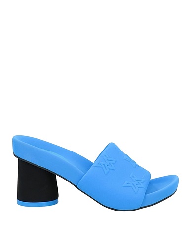 VIC MATIĒ Sandals Azure Textile fibers