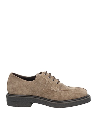 CARMENS Laced shoes Khaki Leather