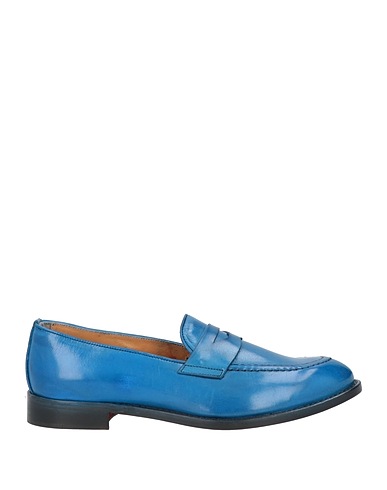 SAXONE Loafers Azure Leather