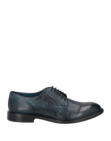 PAWELK'S Stringate Blu notte Pelle
