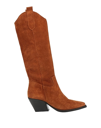 GIANLUCA GIORDANO Boots Tan Leather