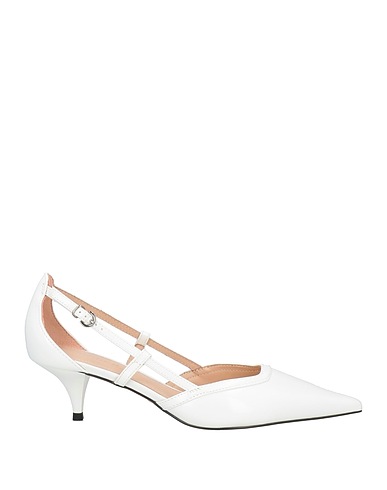 PINKO Court White Textile fibres
