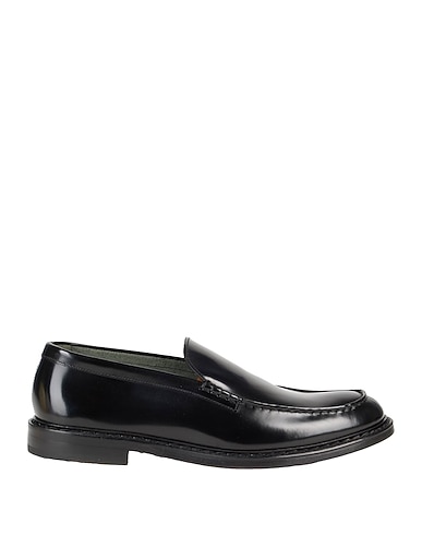 DOUCAL'S Loafers NERO Leather