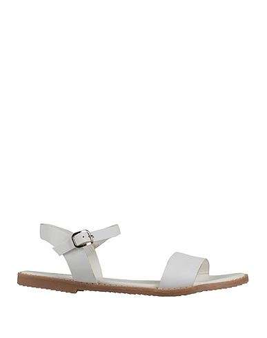 NAKOA Sandals White Leather