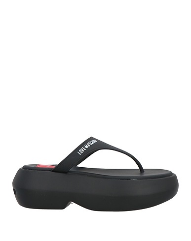 LOVE MOSCHINO Flip flops PVC - Polyvinyl chloride