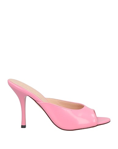 PINKO Sandals Pink Textile fibers