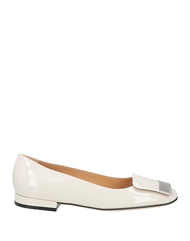 SERGIO ROSSI Ballerine Off white Pelle