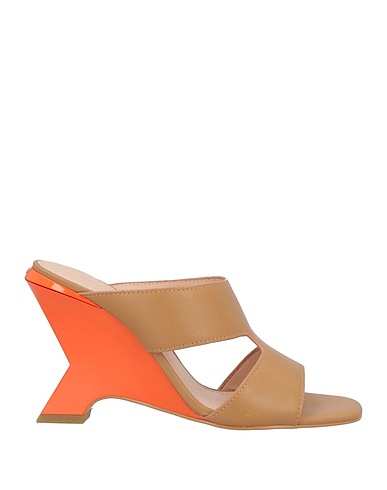 PINKO Sandals Camel Calfskin