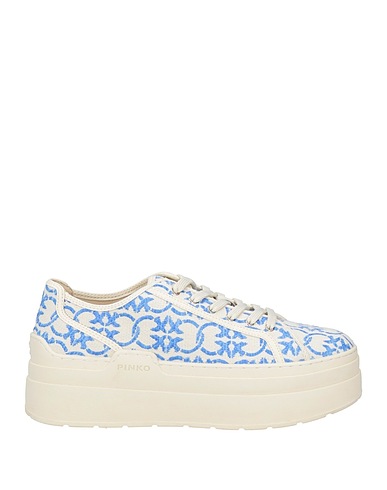 PINKO Sneakers Light blue Textile fibres