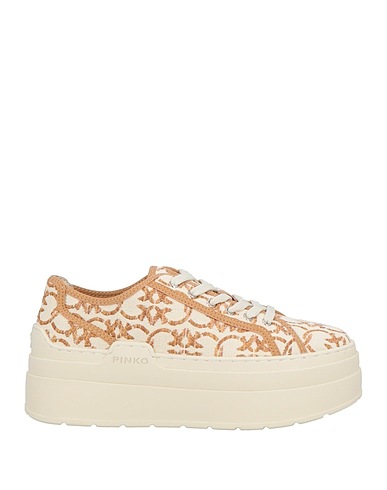 PINKO Sneakers Camel Textile fibres