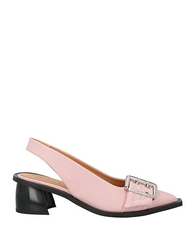 GANNI Pump Pink Textile fibers