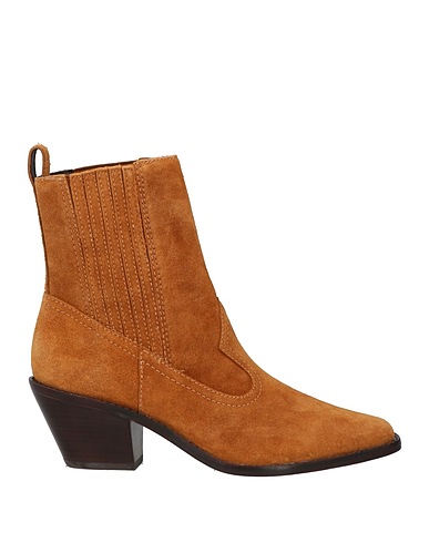 TORY BURCH Ankle boot Camel Leather