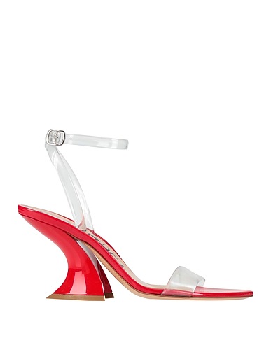 CASADEI Sandals Transparent Rubber