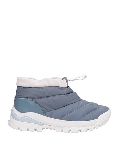 VANS VAULT Ankle boot Slate blue Leather, Textile fibres
