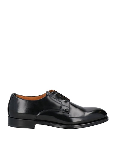 DOUCAL'S Laced shoes Black Leather