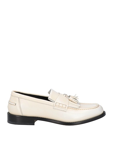 DOUCAL'S Loafers Off white Leather