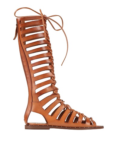 GAIA SHOES Sandals Tan Cowhide