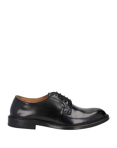 DOUCAL'S Laced shoes Black Leather