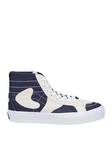 VANS VAULT Sneakers Navy blue Textile fibres, Leather