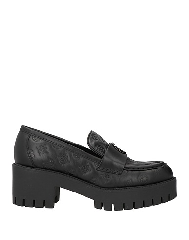 GUESS Loafers Black Leather