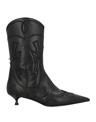 AGL Ankle boot X KRISTEN MC MENAMY Black Leather