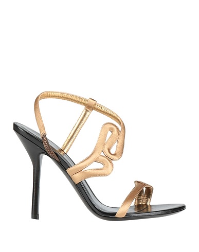 GIORGIO ARMANI Sandals Sand Textile fibres