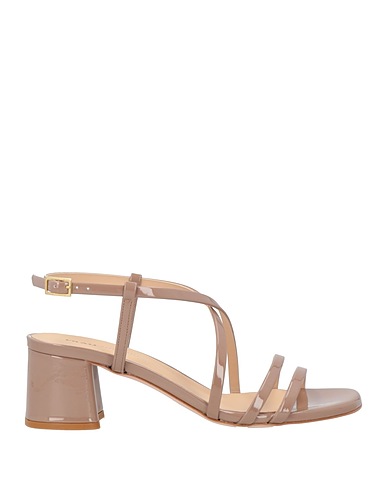 FRAU Sandals Light brown Textile fibres