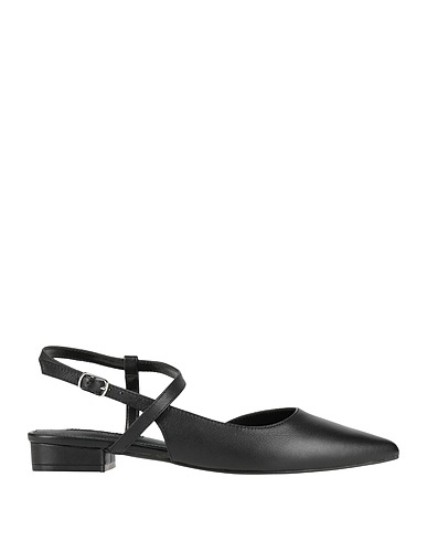 CAFèNOIR Ballet flats Black Leather