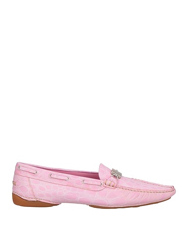 SERGIO ROSSI Loafers Pink Leather