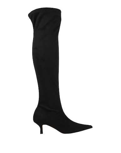 LUCA VALENTINI Boots Black Leather