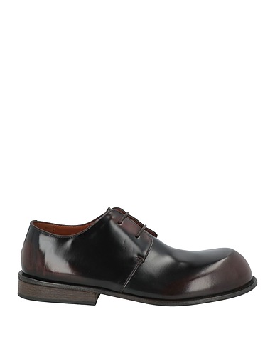 MARSÈLL Laced shoes Dark brown Leather