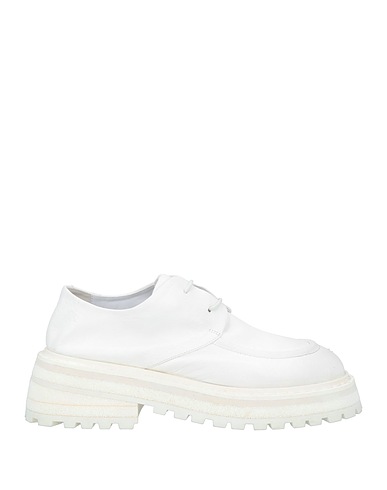 MARSÈLL Laced shoes White Leather