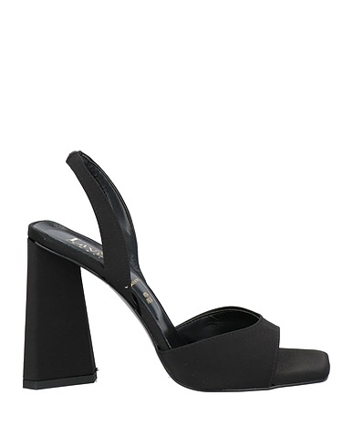 LIVIANA Sandals Black Textile fibres