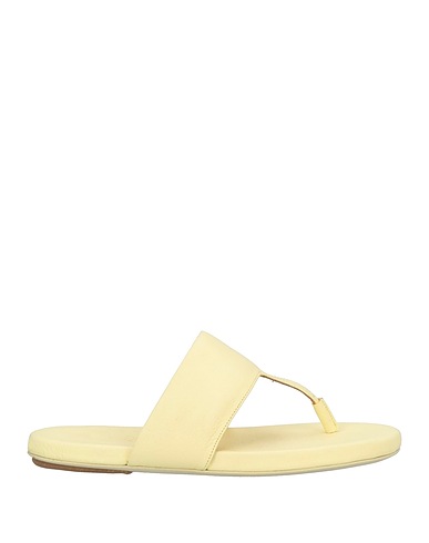 MARSÈLL Sandalias de dedo Amarillo pastel Cuero