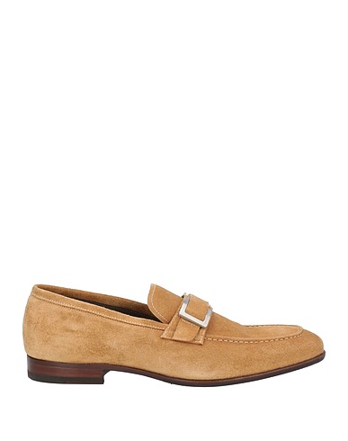 SERGIO ROSSI Loafers Sand Leather