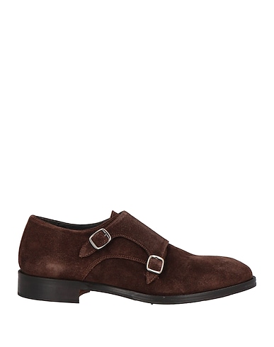 MUSTO Loafers Dark brown Leather