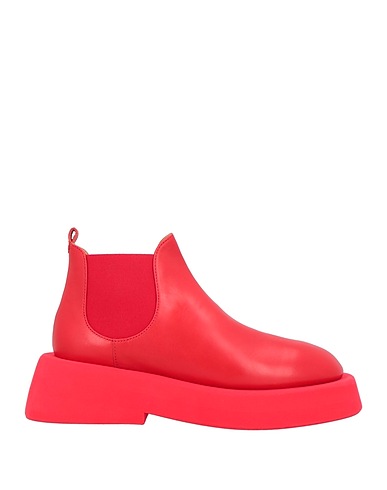 MARSÈLL Ankle boot Red Leather