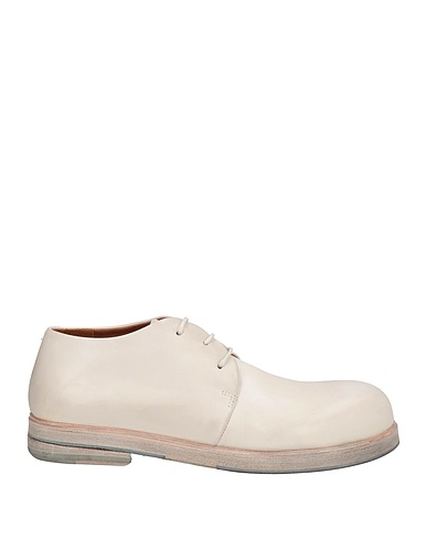 MARSÈLL Chaussures à lacets Blanc cassé Cuir