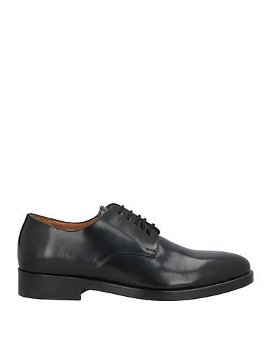 SANDRO Laced shoes Black Leather