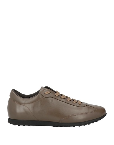 TOD'S Sneakers Verde militare Pelle