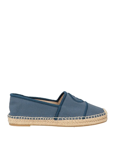 GIORGIO ARMANI Espadrilles Slate blue Textile fibers